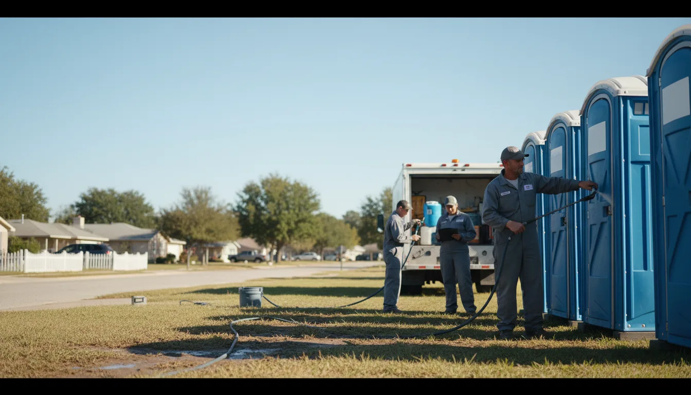 Long-Term Portable Toilet Rental in Orlando, FL near me
